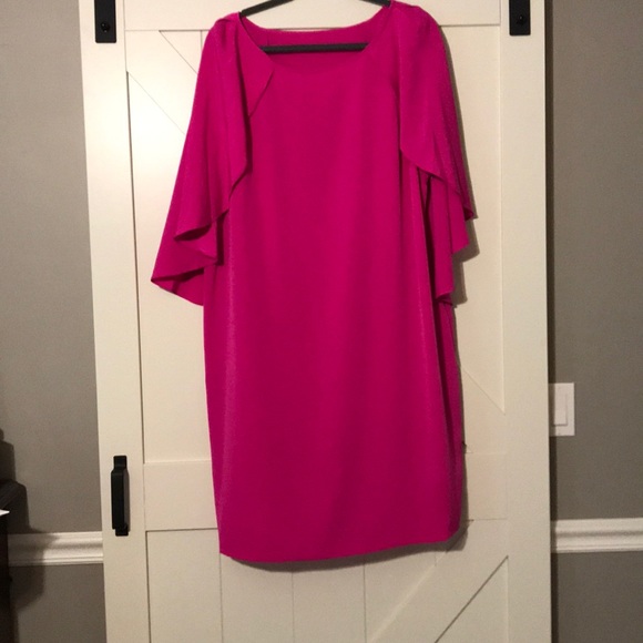 hot pink dress size 18